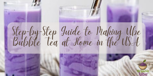 Step-by-Step Guide to Making Ube Bubble Tea at Home in the USA