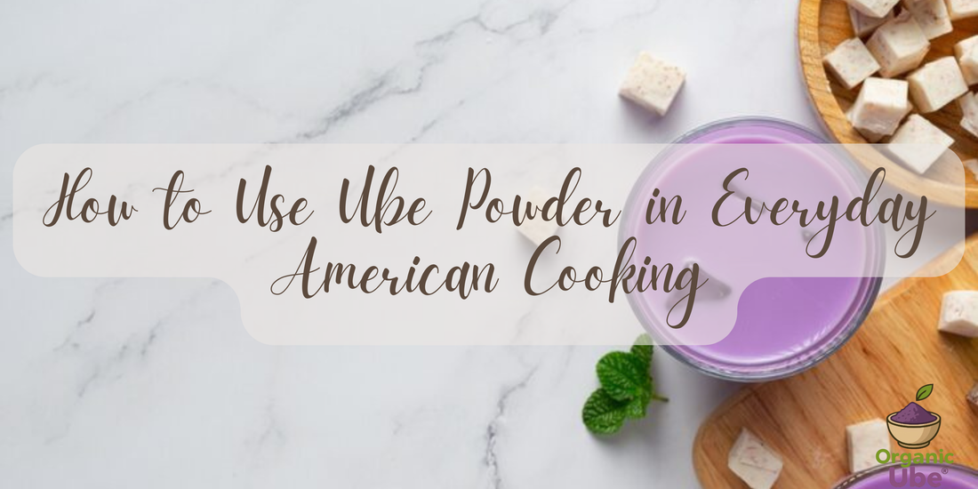 How to Use Ube Powder in Everyday American Cooking