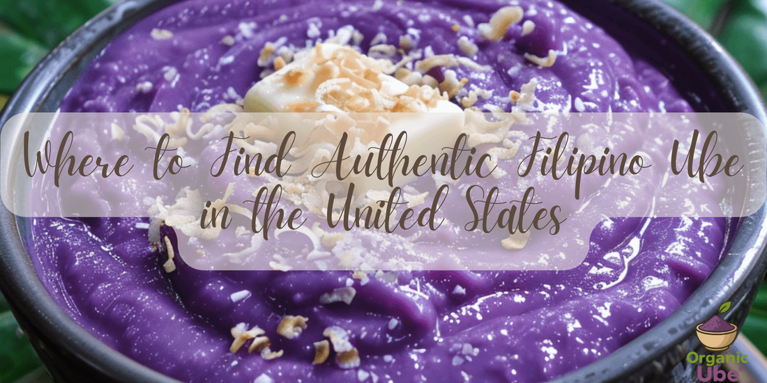 Where to Find Authentic Filipino Ube in the United States
